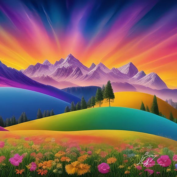 Vibrant Landscape 16x20 Prints (unframed)